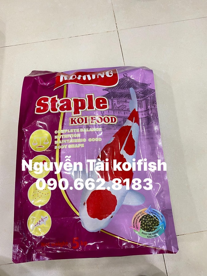 THỨC ĂN CÁ KOIKING STAPLE 5KG THỨC ĂN CÁ KOIKING STAPLE 5KG